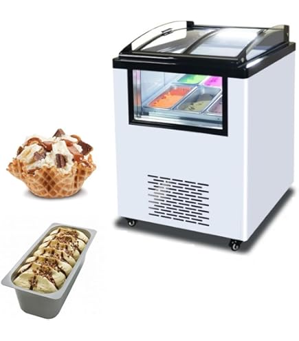 gelatoページ Amazon.com: Wixkix Gelato Display Freezer, Ice Cream