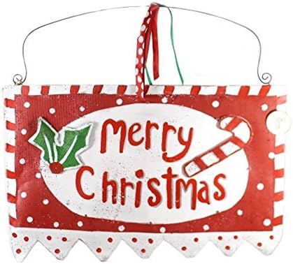 Demdaco Lit Merry Christmas Sign Door Hanger