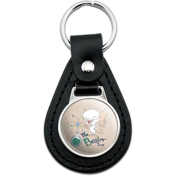 Amazon.com: GRAPHICS & MORE Black Leather Pinky & the Brain
