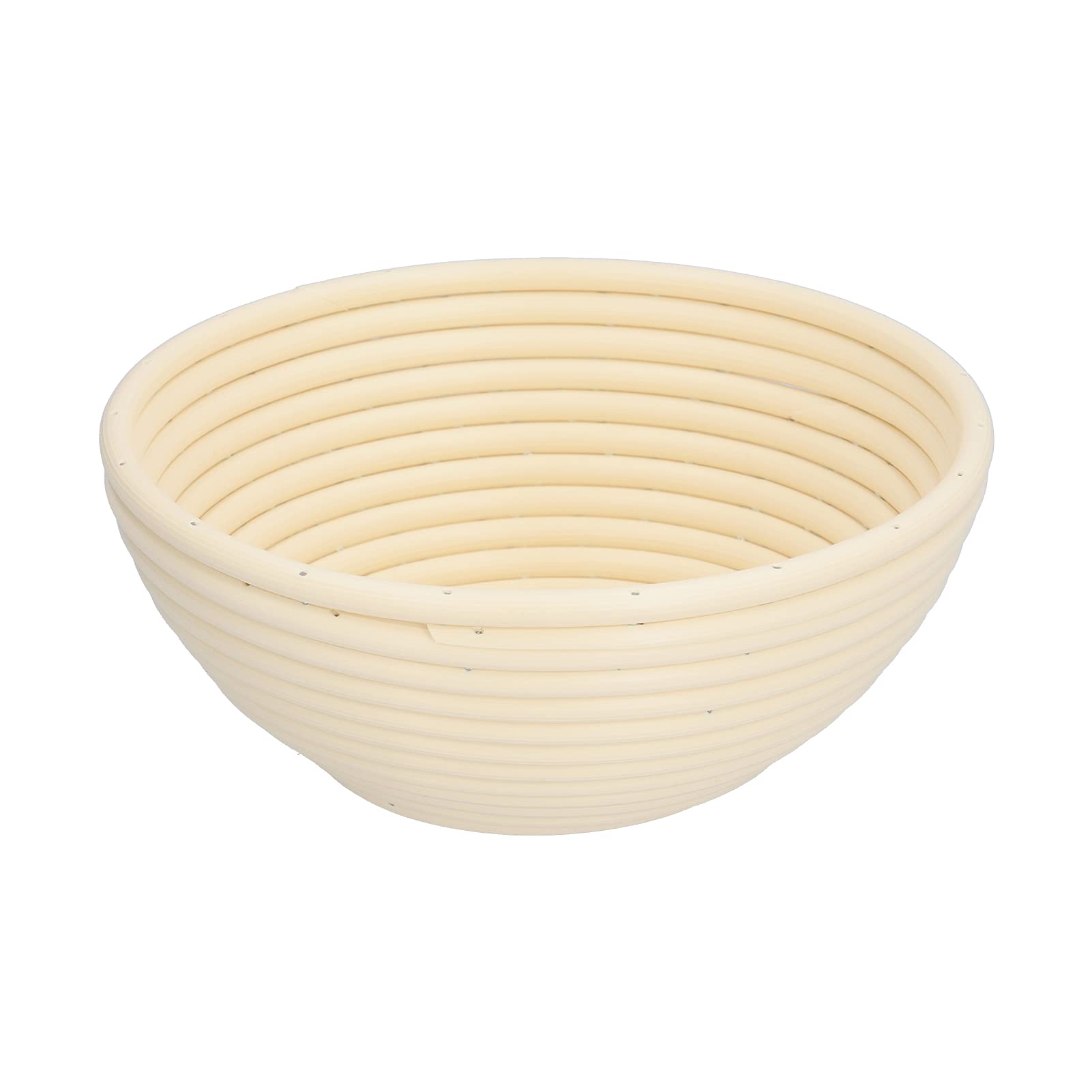 Washable Bread Fermentation Basket, Bread Proofing Basket, Innovative Shape Baking Basket for Kitchen Home Bakery (Off-white round 20 * 8CM)
