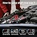 Beatit BT-G18 2000A Peak 21000mAh 12V Portable Car Jump Starter (up to 8.0L Gas and 8.0L Diesel) Auto Battery Booster With Smart Jumper Cables Wireless Charger