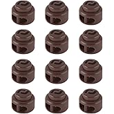 RJ-Sport Heavy Duty Cord Locks - Double Hole Drawstring Stopper Fastener for No Tie Shoelaces and More