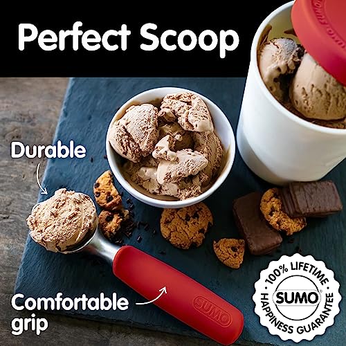 SUMO Ice Cream Scoop Stainless Steel Dishwasher Safe, Ice Cream