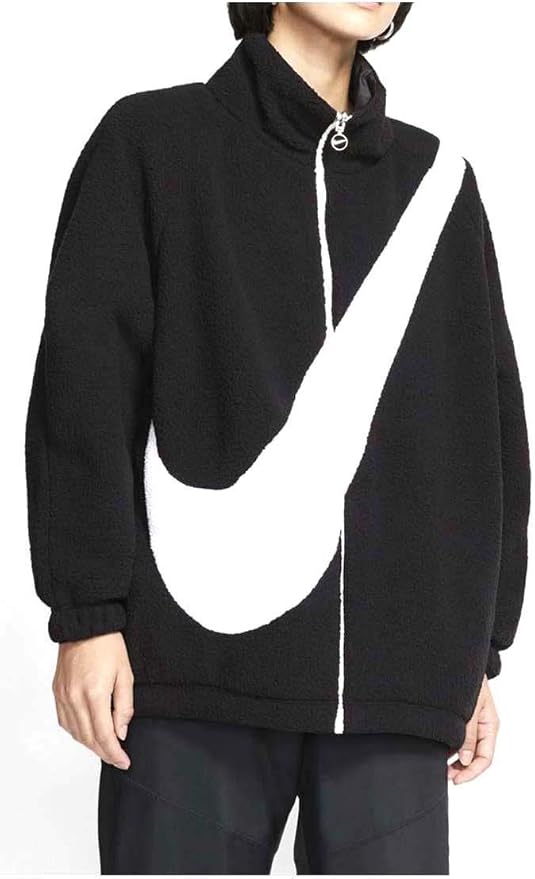 Nike Track Top Sportswear Swoosh Reversible Sherpa Noir XS (X-Small): Amazon.fr: VÃªtements et 