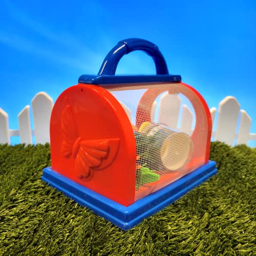 Gosu Toys Critter Cage Bug Catcher with Tools Set Cage, Tweezers