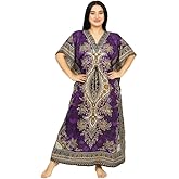 Women's Long Kaftan Maxi Caftan Dress Gown Top Night Dress
