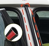 AUTOXBERT D Shape Car Door Rubber Seal Strip 109cm