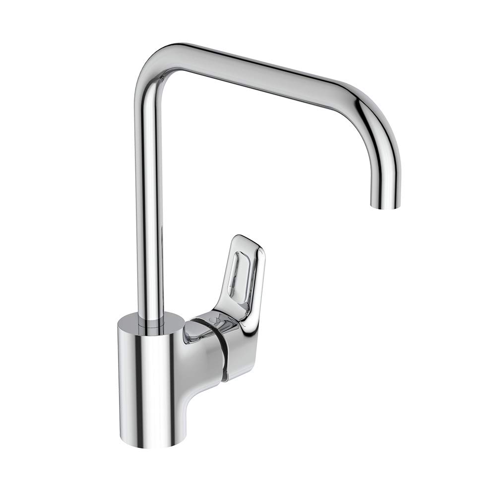 Tempo Single Lever Kitchen Sink Mixer Tap with Tubular Spout