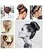 3 PCS Bun Hair Maker, Magic Hair Styling Donut Bun Maker, Hair Bun Shapers for Women Girls DIY Hairstyle Tools, No Clip Hair