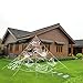 HYRIXDIRECT Halloween Spider Web Spider Decoration Triangular Mega Wed with Stretch Cobweb Set Outdoor Halloween Decorations Party Yard Decor