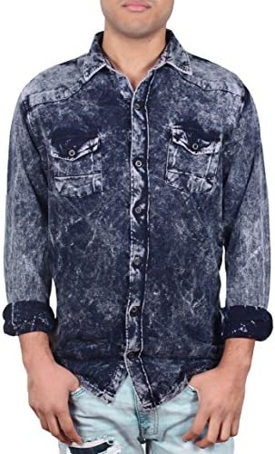 Modern Culture Sam Acid Wash Knit Shirt from