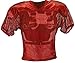 Adams Youth Football Jerseys, Porthole Mesh Practice Jersey with Dazzle Shoulders and Elastic Sleeves