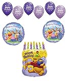 Winnie the Pooh Baby's 1st Birthday Balloon Bouquet