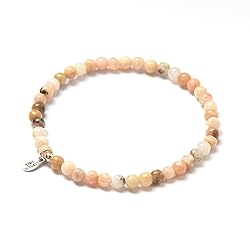 Tiny Rituals PERUVIAN PINK OPAL ENERGY BRACELET