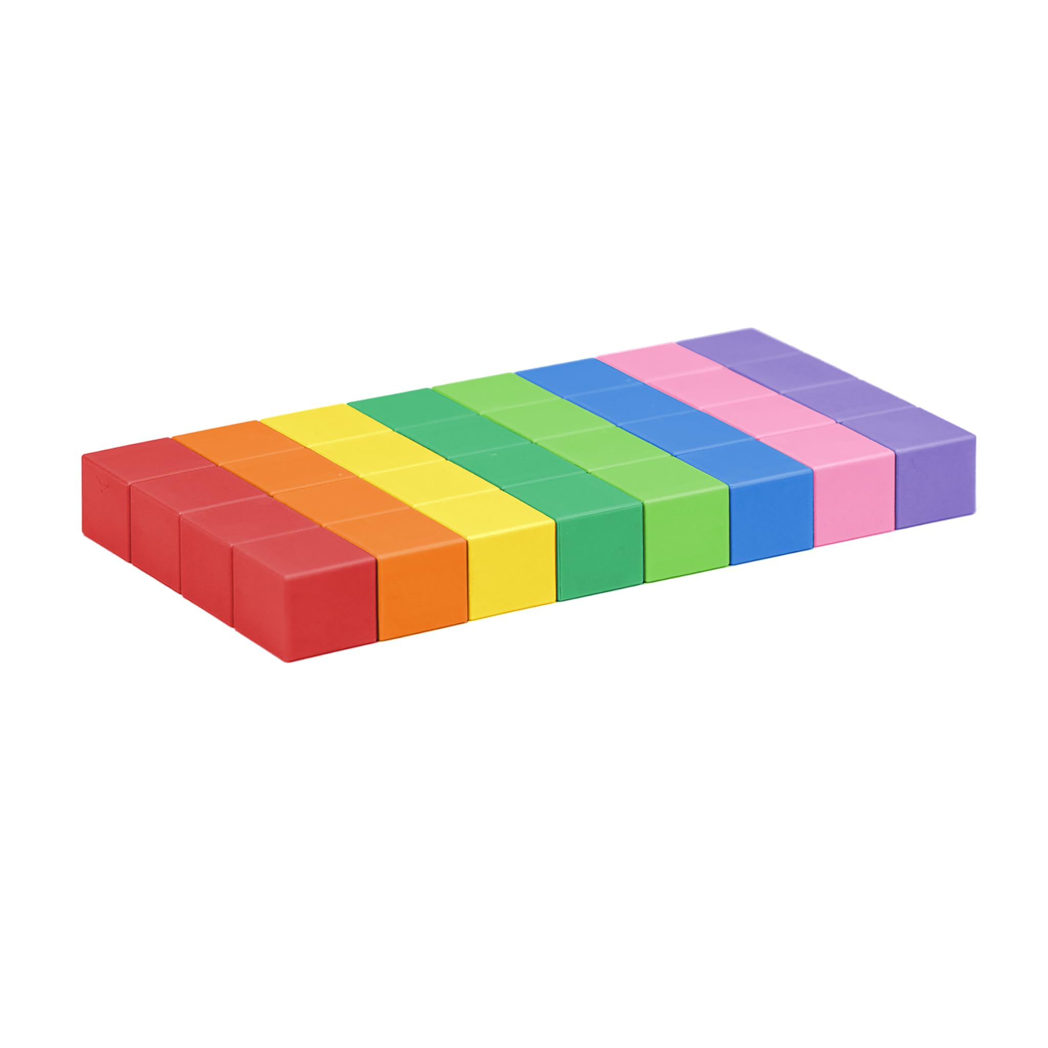 BANBBY 32pcs Magnetic Toys, 1" Building Cubes Set for Kids, Magnet Game, 8 Colors