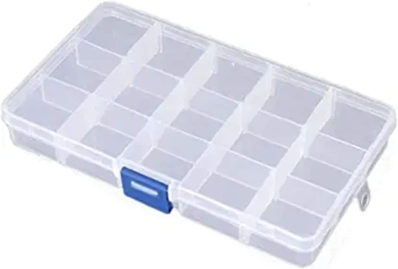 ANNIUP 5pcs Storage Box Plastic Organizer Container Storage Box for Jewelry Beads Earring Tool Fishing Hook Small Accessories 10 Grids
