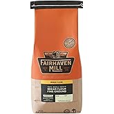 Fairhaven Mill Organic Fine Ground 100% Whole Grain Bread Flour - Non-GMO, Rich in Fiber & Protein - Superior Gluten Strength for Artisan Breads, Rolls & Sourdough - USA Grown & Milled - 5 lb Bag