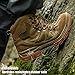 FREE SOLDIER Outdoor Men's Tactical Military Combat Ankle Boots Water Resistant Lightweight Mid Hiking Boots