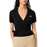 Lacoste Womens Crossover Stretch Pique Polo Shirt