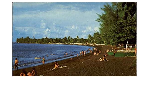 Amazoncom La Plage De Taaone South Pacific Tahiti Original
