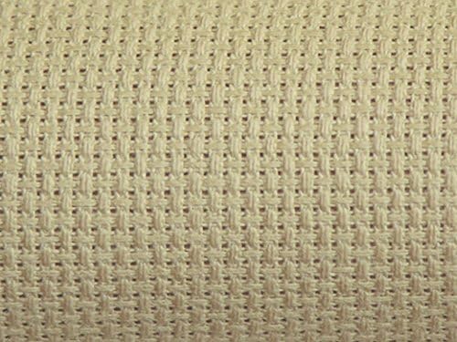 Charlescraft 14 HPI Gold Standard Aida Cross Stitch Fabric Beige - per Pack