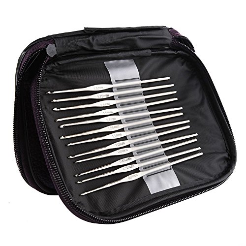 3 DTOL+Aluminum+Handle+Crochet+Knitting