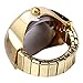 Academyus Fashion Lovely Cute Cat Flower Quartz Finger Women's Ring Watch - 5