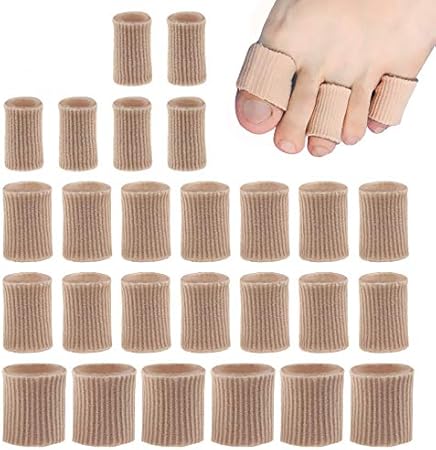 Amazon フィンガープロテクター 足指プロテクター 足指サポーター オーバーラップトゥスリーブケア 痛みを緩和する 耐摩耗性 10エントリ S Smartrich 外反母趾 内反母趾用