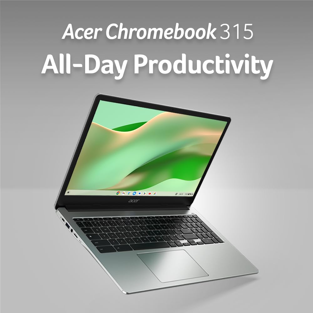 Acer Chromebook 315 Laptop | Intel Celeron N5100 | 15.6