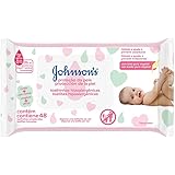 Toalhas Umedecidas Extra Cuidado Johnson's Baby, 48 unidades