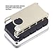 ULAK iPhone 4S Case,iPhone 4 Case,4S Case, [Colorful Series ] Dual Layer Hybrid Slim Hard Case for iPhone 4S & iPhone 4 with Hard PC Cover and Soft Inner TPU (Gold/Black)