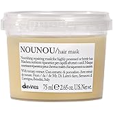 Davines NOUNOU Hair Mask, Nourishing And Repairing Treatment For Bleached, Permed Or Relaxed Hair, Add Shine Weightlessly
