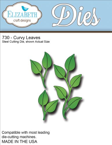 Elizabeth Craft Designs Elizabeth Craft Metal Die, Curvy Leaves