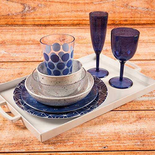 Zak Designs Confetti Pasta Bowls, Set, Eggshell PB Pricepulse