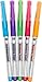 Write Dudes Scribble Stuff Rainbow Swirl Super Gel Pens, 5 Count