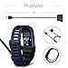 TUSITA [2-Pack] Charger for Garmin Vivosmart HR HR+ Approach X40 - USB Charging Cable 100cm - GPS Activity Tracker Accessories