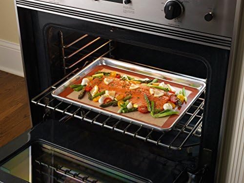 Twolights Tapis de Cuission en Silicone 2 Pièces sans BPA Anti-Adhérent Toile Feuille de Cuisson Patisserie (40 * 30cm) - Cuisine A Vivre Twolights Tapis de Cuission en Silicone 2 Pièces sans BPA Anti-Adhérent Toile Feuille de Cuisson Patisserie (40 * 30cm)