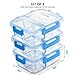 Glass Meal Prep Containers 3-Compartment - 3-Pack 32 Oz. Freezer to Oven Safe Airtight Food Storage Container Set with Hinged Locking Lids BPA Free, Great On the Go Portion Control Lunch Containers