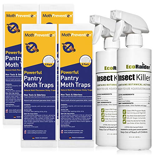 MothPrevention Pantry Moth Killer KIT Natural Pantry Moth Traps