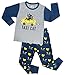Boys Pajamas Taxi Cab Cotton 2 Piece Sleepwear Clothes Sets for Kids Size 2T-10T
