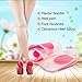 Gel Heel Cups Plantar Fasciitis Inserts HLYOON Silicone Gel Heel Pads 2 Pairs Shoes Inserts Protectors for Heel Pain Heel Fasciitis Bone Spurs (S)