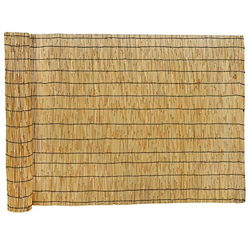 DearHouse Natural Reed Fencing, EcoFriendly Reed Fence, 3.3 feet High