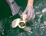 1 pc Safety Cut Proof Stab Resistant Stainless Steel Metal Mesh Butcher Glove(M)