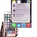 F-color Full Coverage Compatible Replacement iPhone 6S Screen Protector, Rose Gold Screen Protector, Alloy Metal Frame and Tempered Glass, Anti Shatter, Easy to Install, 4.7 Inch