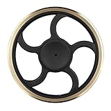 Mothca Fidget Hand Spinner Toy Stress Reducer High Speed Steel Bearing Circular Fidget Toy Can Continue to Rotate for 3-4 minutes - Perfect For ADD ADHD Anxiety Autism Adult Children (Gold)