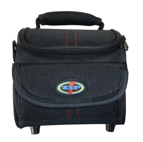 Fujifilm Finepix S4000 Digital Camera Case Camcorder and Digital Camera Case - Carry Handle & Adjustable Shoulder Strap - Black