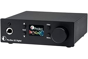 Pro-Ject Audiophile Home Audio/Video Product Black (Box - Pre Box S2 Dgt Black)