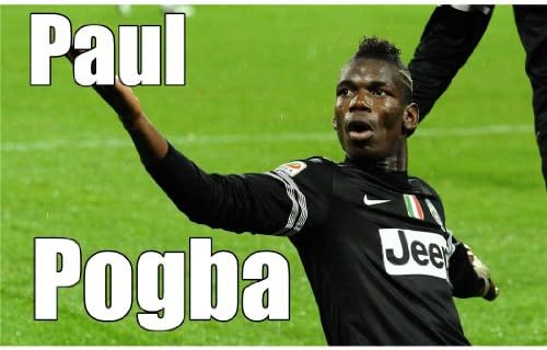 Paul Pogba Poster On Silk <96cm x 60cm, 38inch x 24inch> - 5016B6