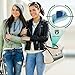 RFID Blocking Sleeve set of 6 x credit card protector and 1 x passport holder sleeve, Unique exclusive stylish designs for daily use Secure Identity Theft Protection, MUST BE with any traveler