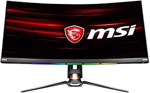 MSI Non-Glare Ultra Wide Curved Gaming Monitor (OPTIX MPG341CQR) (Renewed)